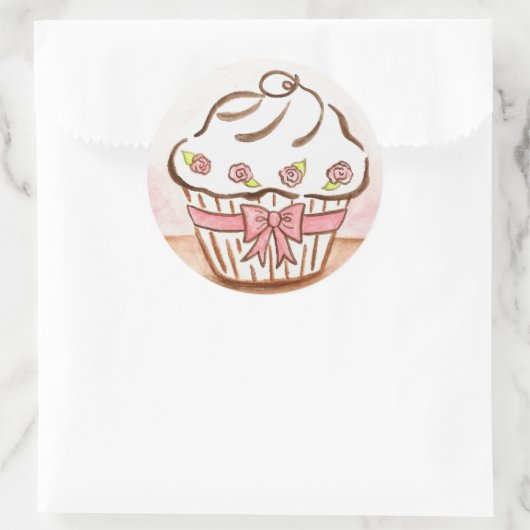 カップケーキシール ラウンドシール (バッグ)