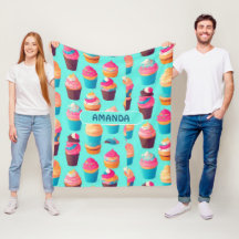 カップケーキジオメトリックパタカラフルーン