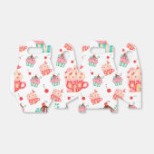 カップケーキスイーツお祝いパーティー フェイバーボックス (折り畳みなし)