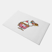 カップケーキスイーツ ドアマット (アングル)