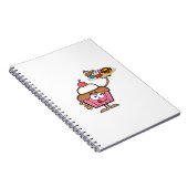 カップケーキスイーツ ノートブック (右側)