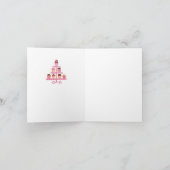 カップケーキスタンド（ブラウン/クリーム） サンキューカード (内部)