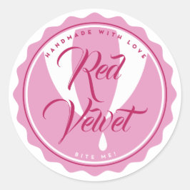 カップケーキステッカーカスタムラベル ラウンドシール