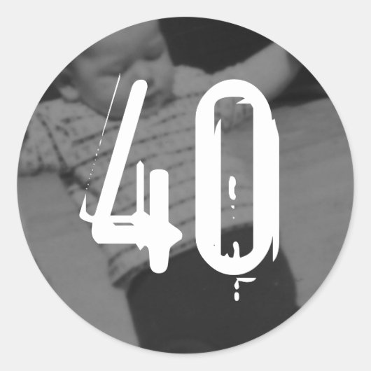 カップケーキステッカー ラウンドシール (正面)