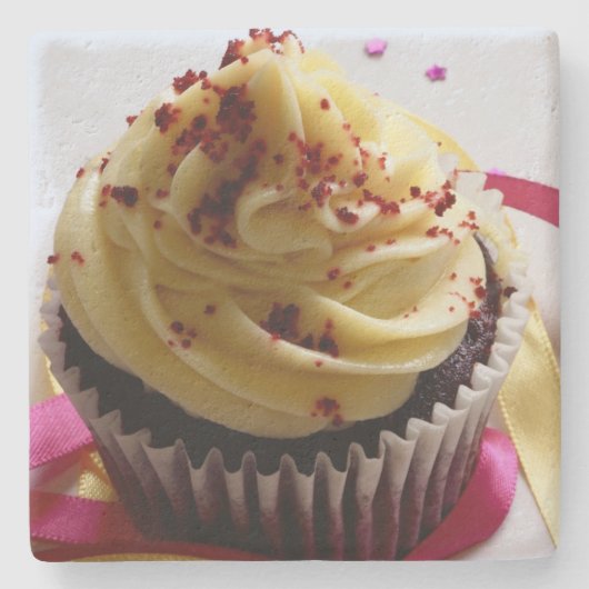 カップケーキストーンコースター ストーンコースター (正面)