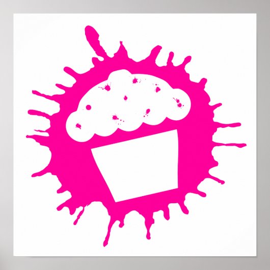 カップケーキスプラッツ ポスター (正面)