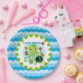 カップケーキタコ3rd誕生日紙プレート ペーパープレート (パーティー)