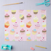 カップケーキティッシュペーパー 薄葉紙 (クラフト)