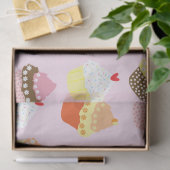 カップケーキティッシュペーパー 薄葉紙 (ギフト)