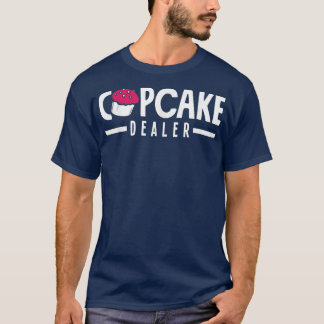 カップケーキディーラーベーキング恋人1367 Tシャツ