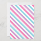 カップケーキデコレーション パーティー招待状 編集可能なバキ 招待状 (裏面)