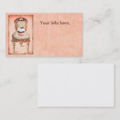 カップケーキデザイン名刺 名刺 (正面/裏面)