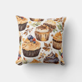 カップケーキデザート天国 クッション (正面)