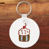 カップケーキデザート キーホルダー (正面)
