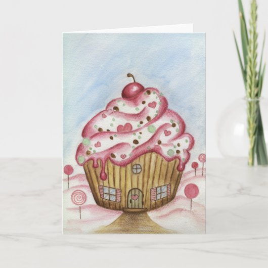 カップケーキハウスのクリスマスカード シーズンカード (正面)