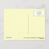 カップケーキバニーはがき ポストカード (裏面)