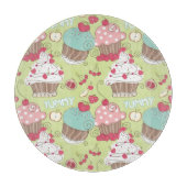 カップケーキパターン カッティングボード (正面)