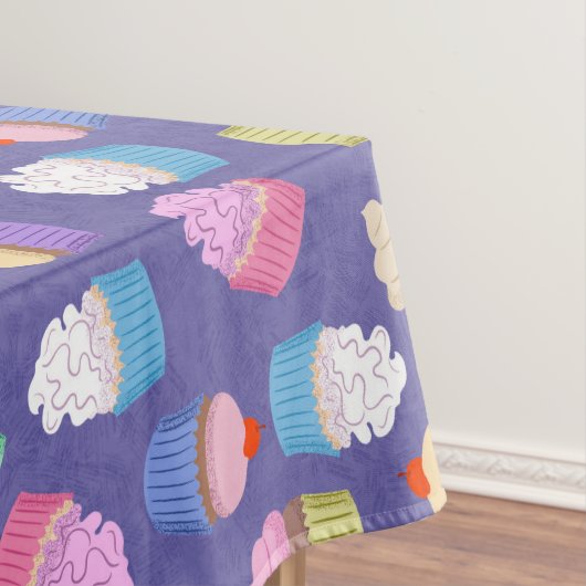 カップケーキパターン テーブルクロス (インサイチュ)