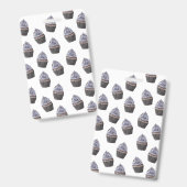 カップケーキパターン バッジ (正面＆裏面)