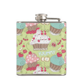 カップケーキパターン フラスク (裏面)