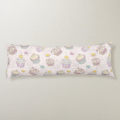 カップケーキパターン ボディピロー (裏面)