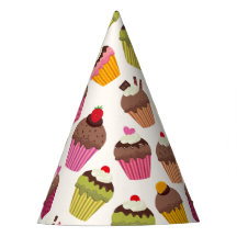 カップケーキパターン、マフィンパターン、チョコレート、ハート