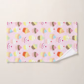 カップケーキパーティータオルセット バスタオルセット (ハンドタオル)