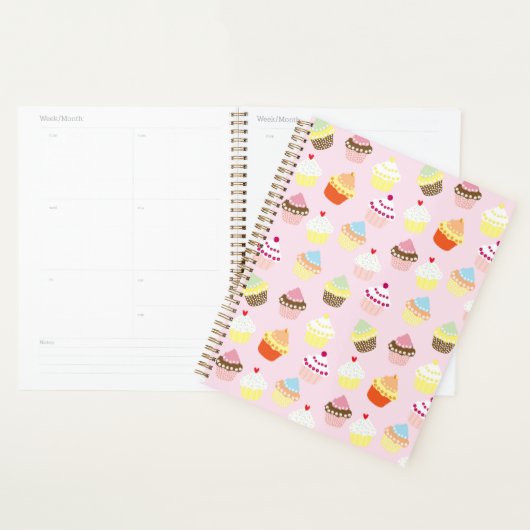 カップケーキパーティープランナー プランナー手帳 (ディスプレー)