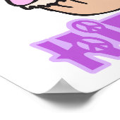 カップケーキヒッピー ポスター (角)