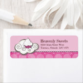 カップケーキビジネス住所 シール (インサイチュ)