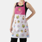 カップケーキピンクエプロン エプロン (インサイチュ)