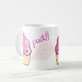 カップケーキファートスプリンクル コーヒーマグカップ (正面左)