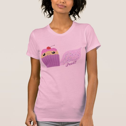 カップケーキファートスプリンクル Tシャツ (正面)