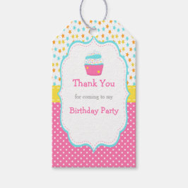 カップケーキプランシングギフトラベル ギフトタグ