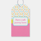 カップケーキプランシングギフトラベル ギフトタグ (裏面)