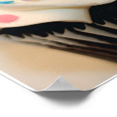 カップケーキプリント ポスター (角)