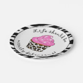 カップケーキプレート ペーパープレート (アングル)