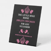 カップケーキベイカー 台座サイン (正面)
