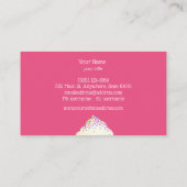 カップケーキベイカー 名刺 (裏面)