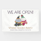 カップケーキベーカリーシェフ 横断幕 (横)