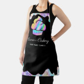 カップケーキベーカリーパティシシェフホログラフィックドリップエプロン エプロン (インサイチュ)