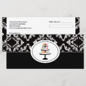 カップケーキベーカリーブティックスタイル商品券 (正面/裏面)