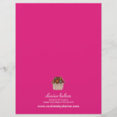 カップケーキベーカリー価格表フライヤー チラシ (裏面)