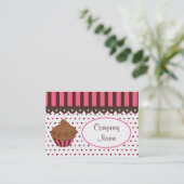 カップケーキベーカリー名刺 名刺 (スタンド正面)