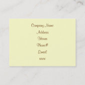 カップケーキベーカリー名刺 名刺 (裏面)