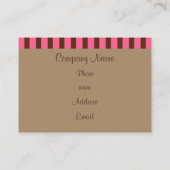 カップケーキベーカリー名刺 名刺 (裏面)