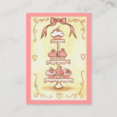 カップケーキベーカリー名刺 名刺 (正面)