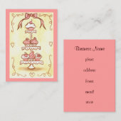 カップケーキベーカリー名刺 名刺 (正面/裏面)