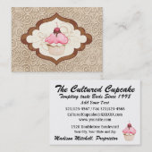 カップケーキベーカリー名刺 – SRF 名刺 (正面/裏面)