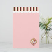 カップケーキベーカリー文具 便箋 (スタンド正面)